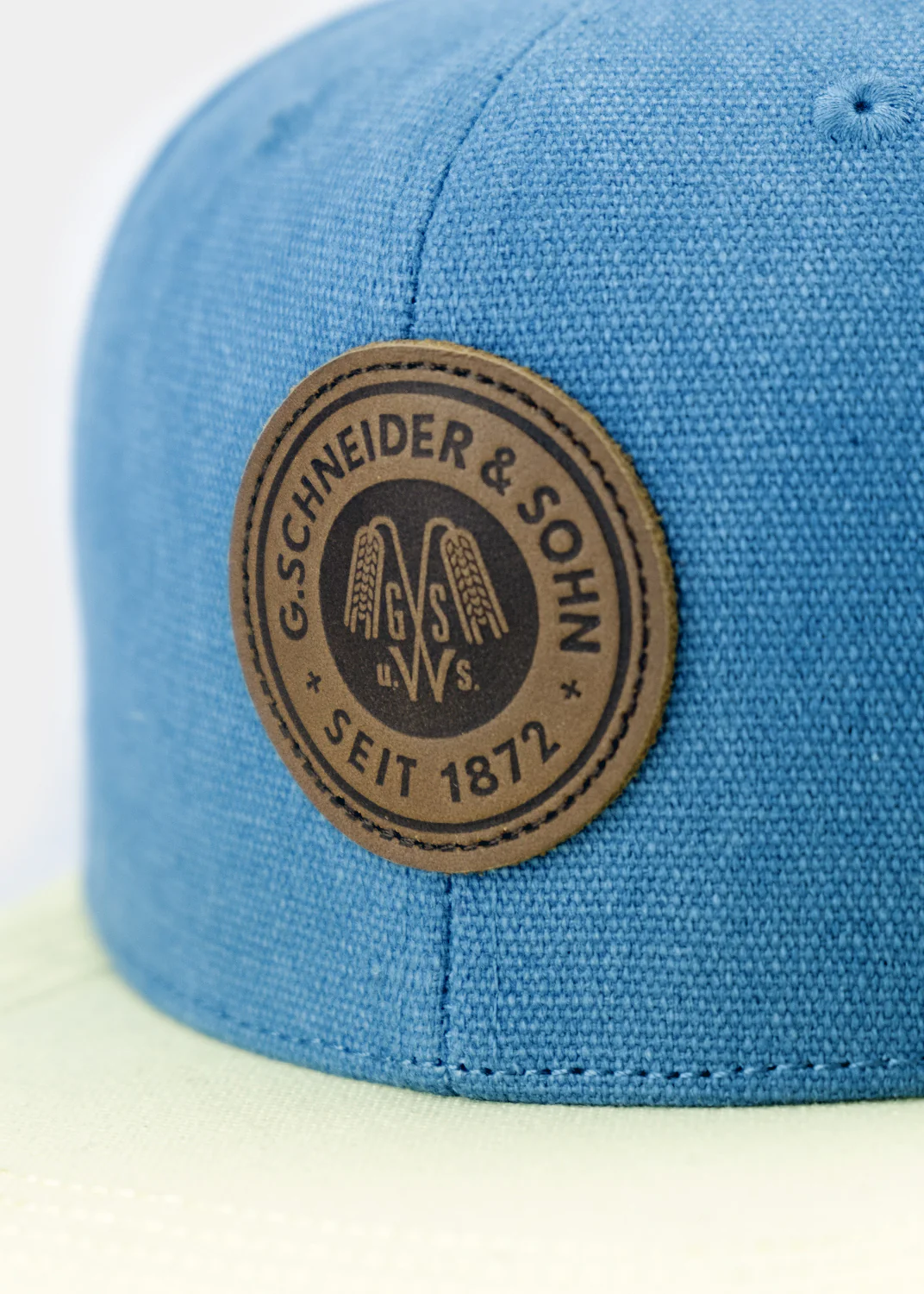 Cap "150 Jahre Schneider Weisse" - blau (Snapback) - Image 2