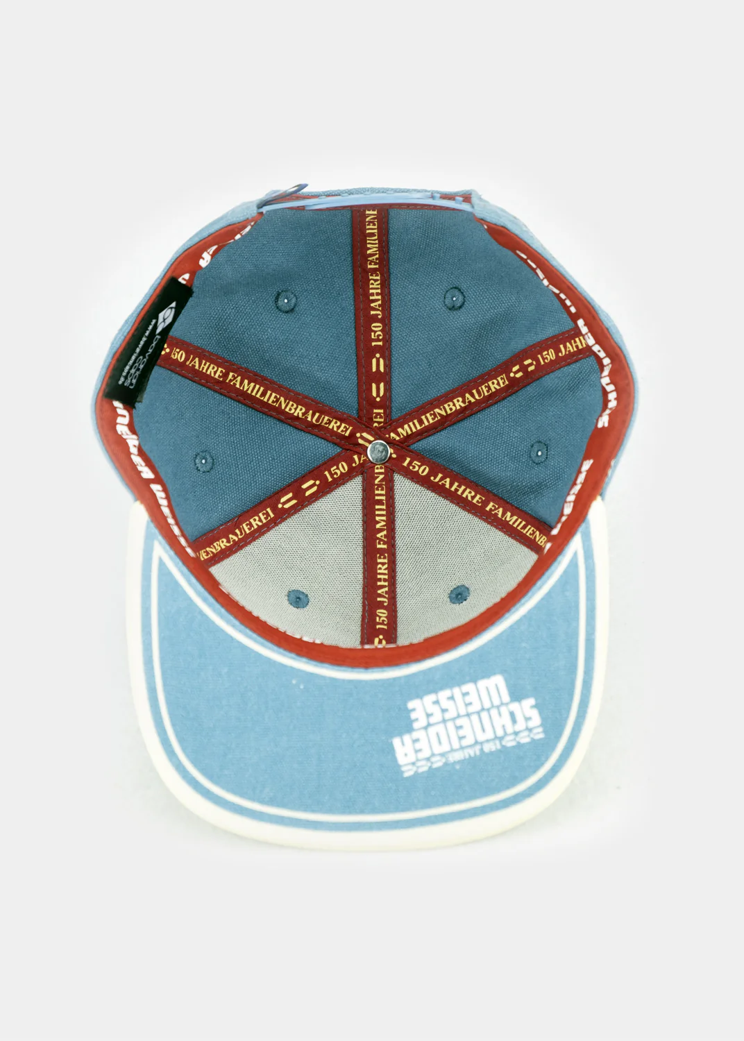 Cap "150 Jahre Schneider Weisse" - blau (Snapback) - Image 3