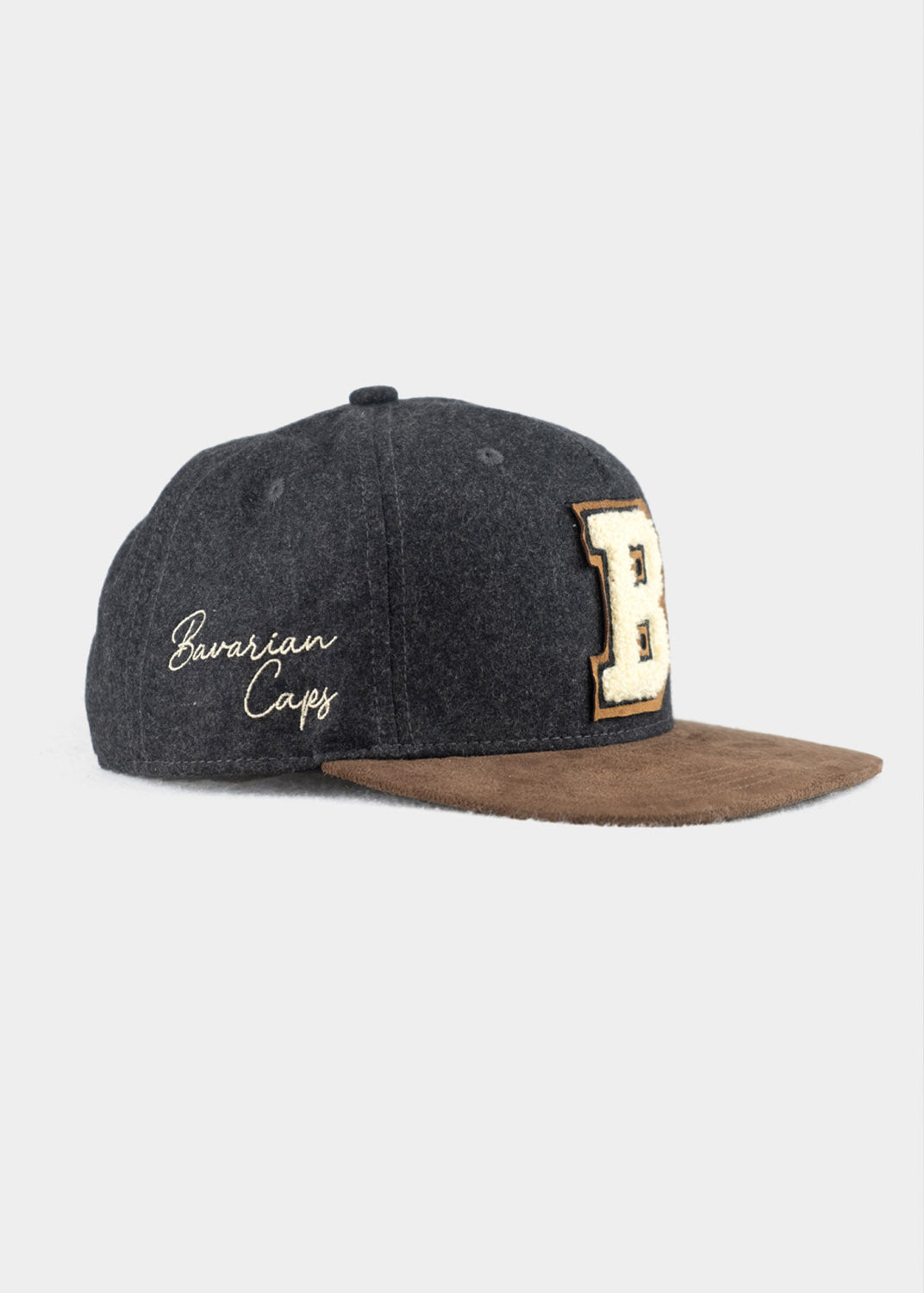Cap "B" - dunkelgrau (Snapback) - Image 3