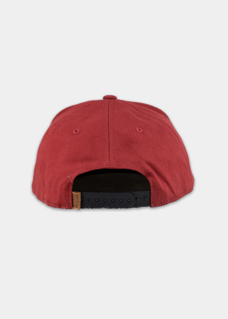 Cap "Brass Wiesn" - retro rot (Snapback) - Image 4