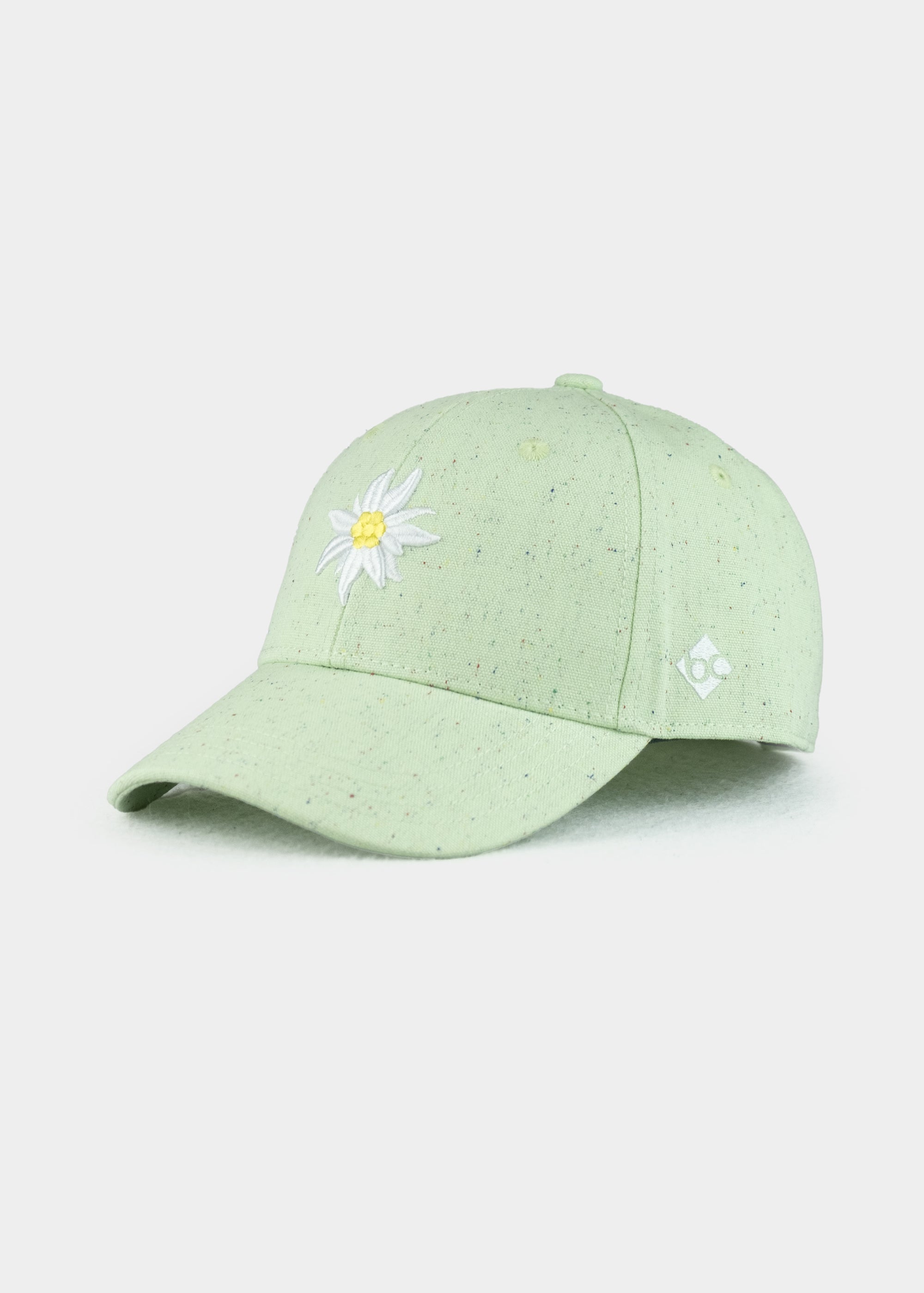 Cap "Edelweiß Konfetti" - minze (Curved)