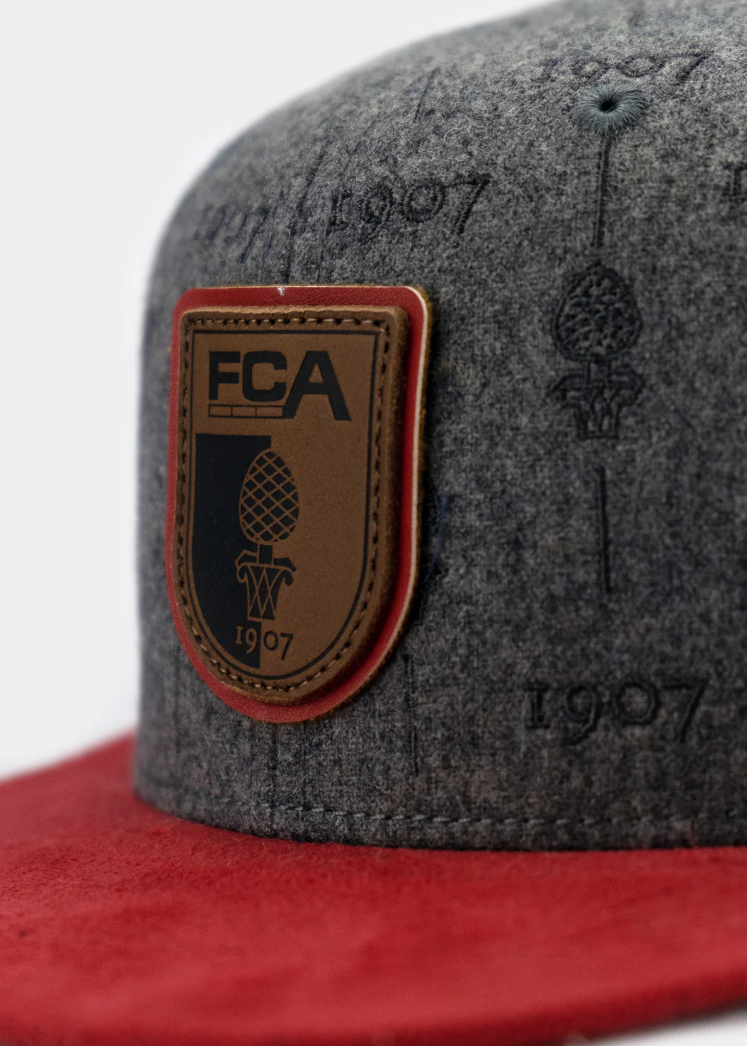 Cap "FC Augsburg" - grau (Snapback) - Image 2
