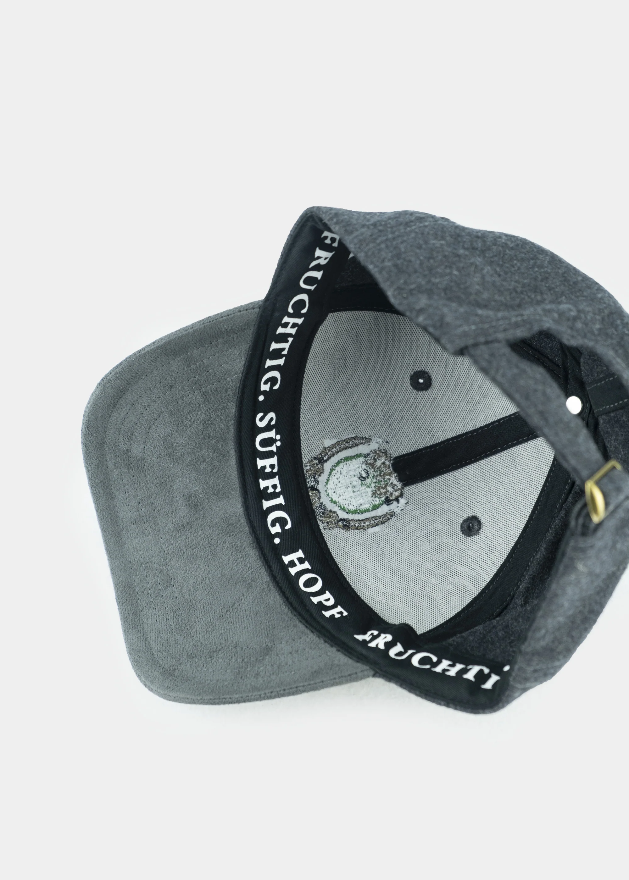 Cap "Hopf" - dunkelgrau (Curved) - Image 3