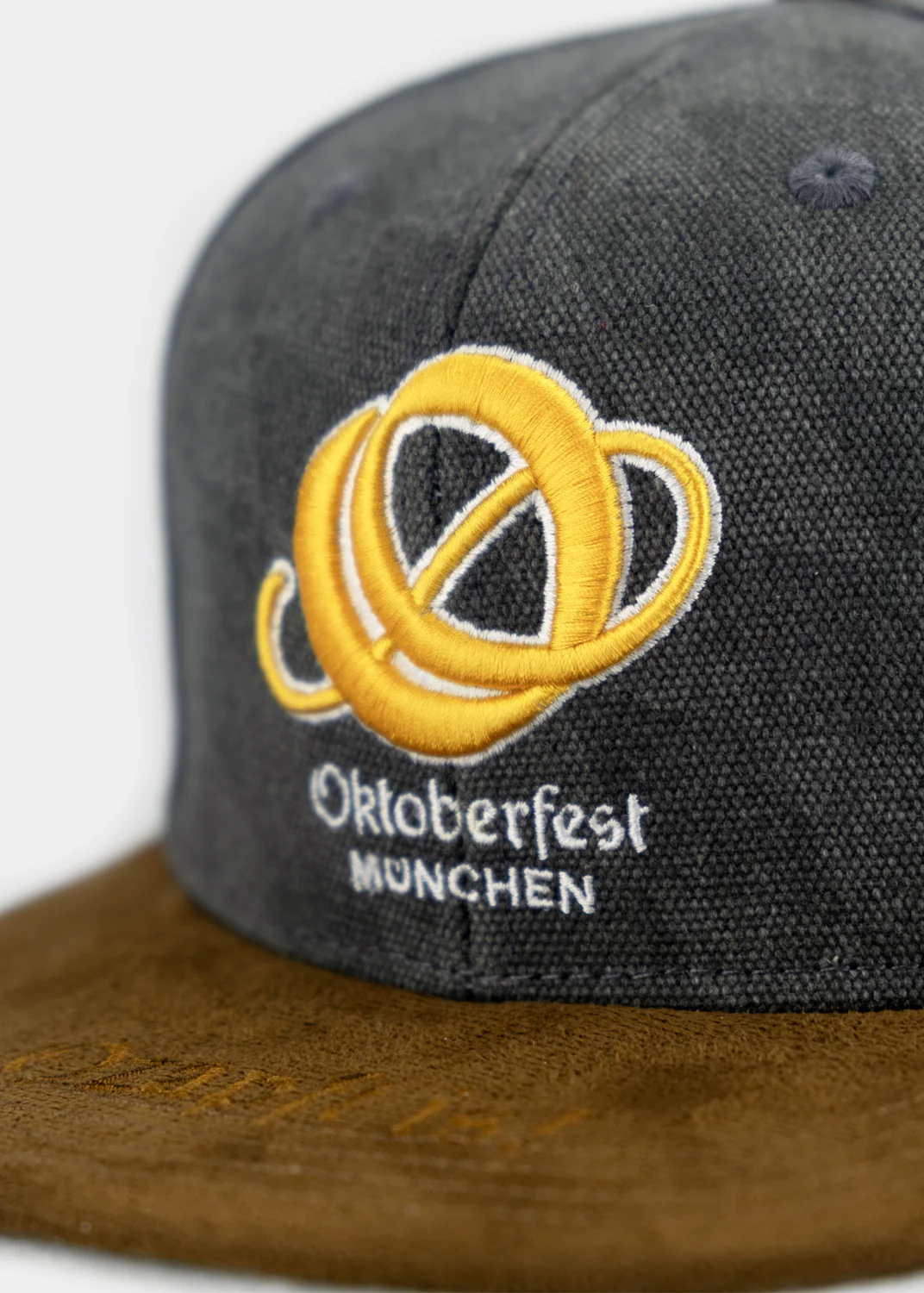 Cap "Oktoberfest München" - dunkelgrau (Snapback) - Image 2