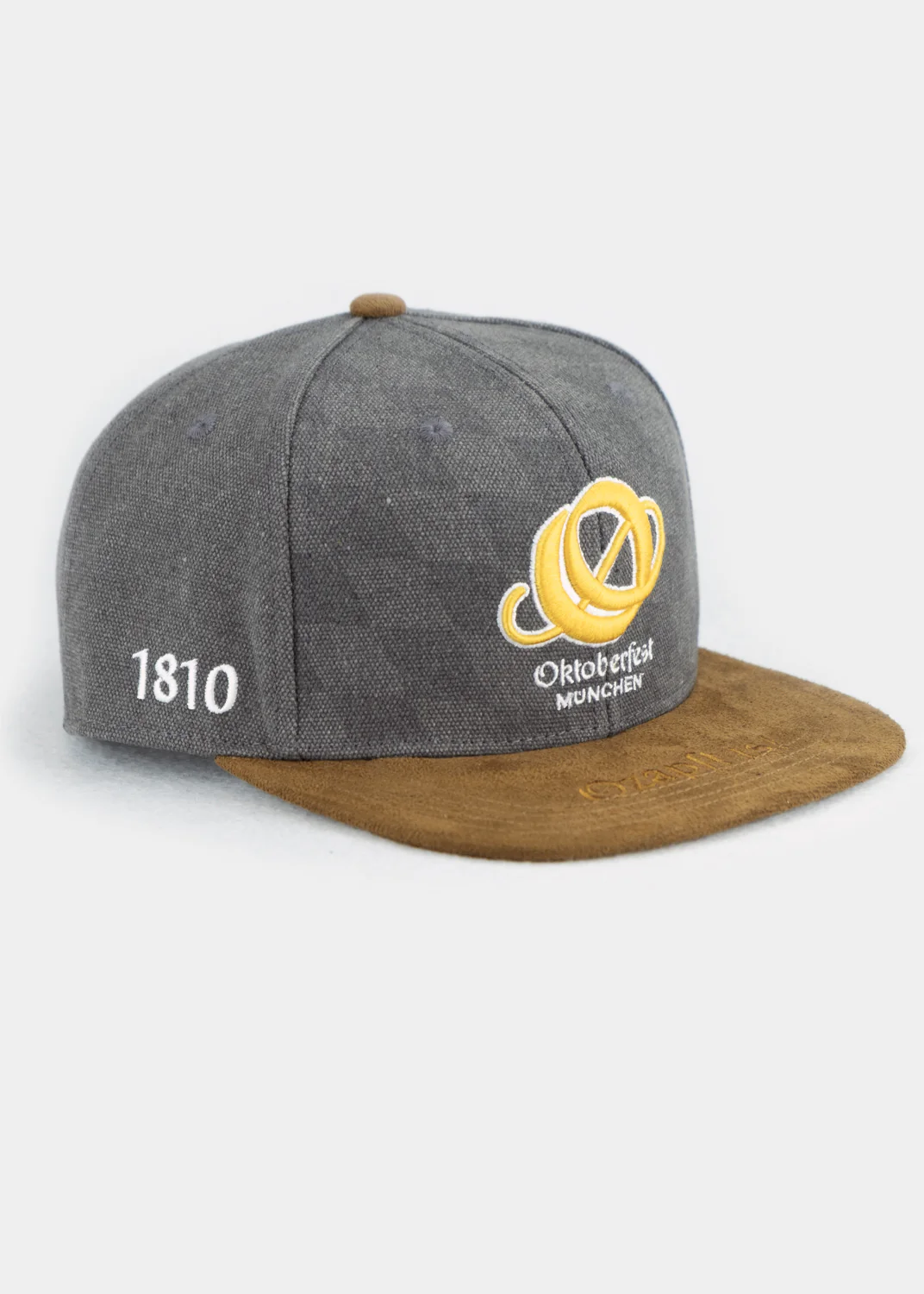 Cap "Oktoberfest München" - dunkelgrau (Snapback) - Image 3