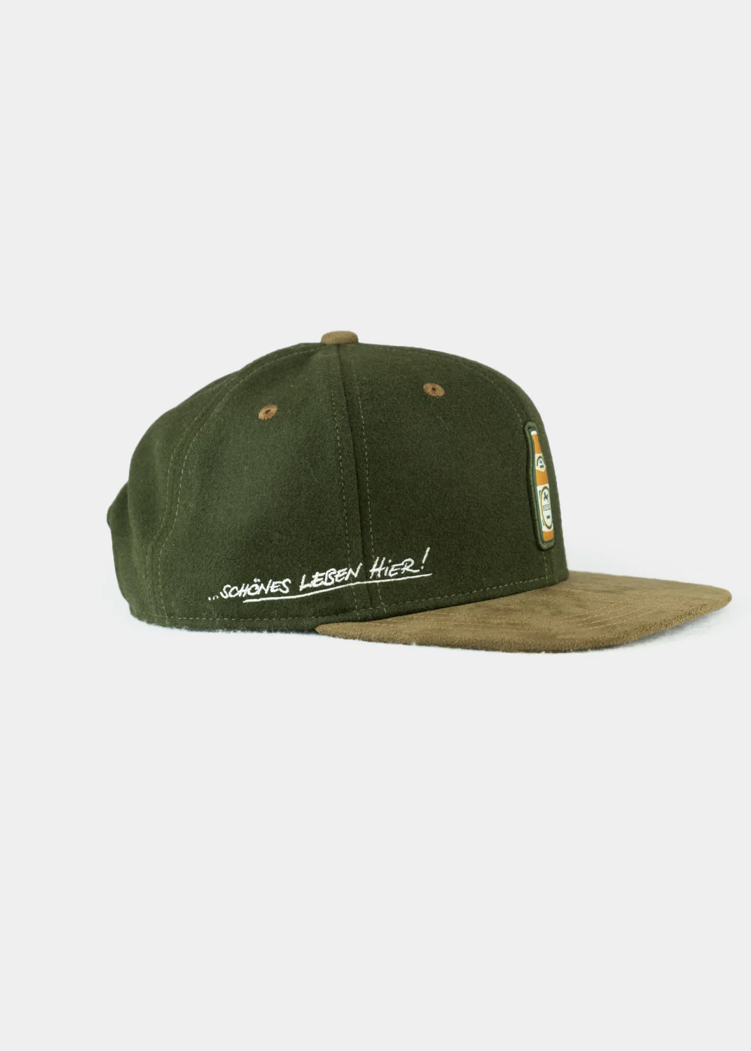 Cap "Riegele" - dunkelgrün (Snapback) - Image 4