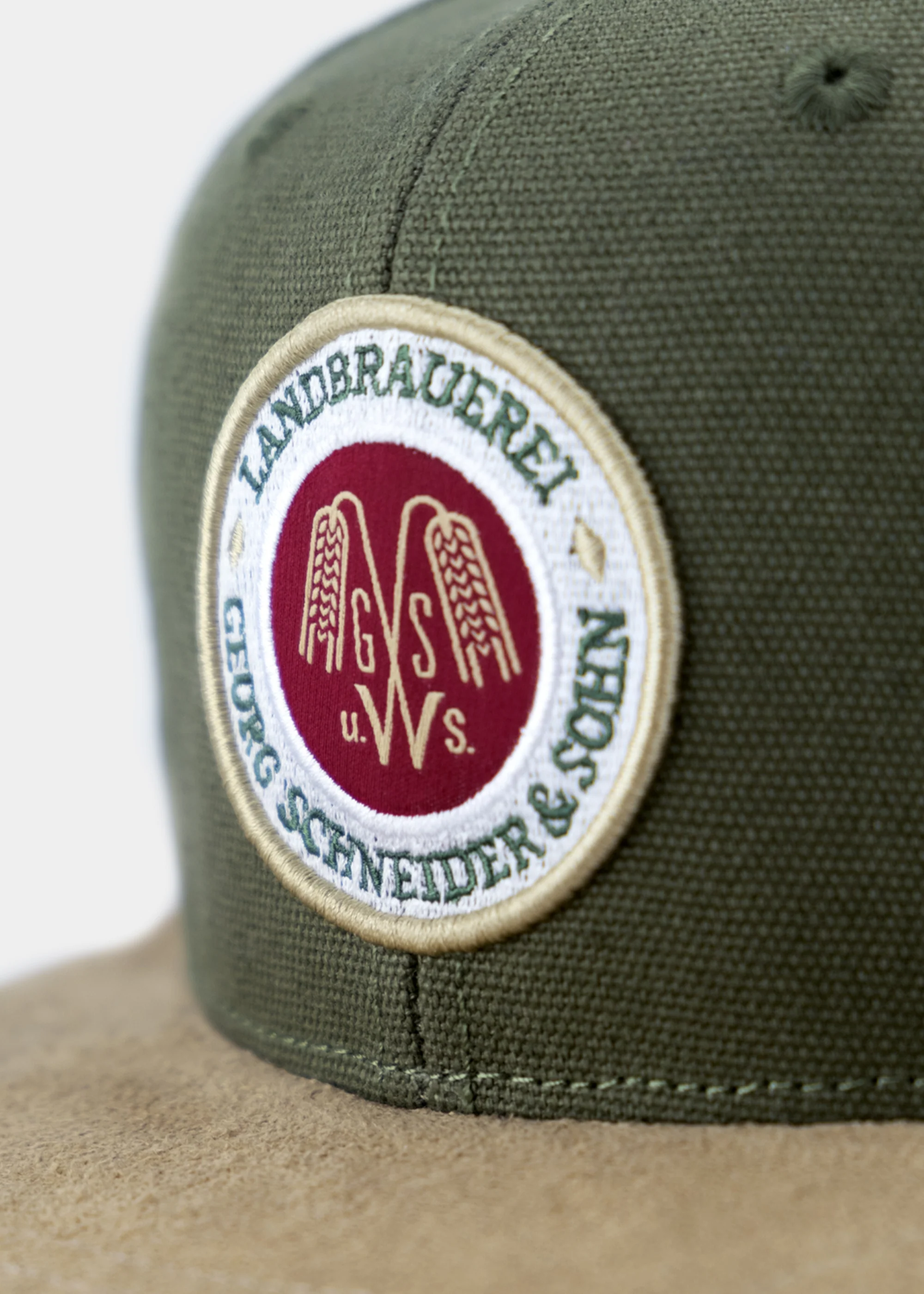 Cap "Schneider Helles Landbier" - dunkelgrün (Snapback) - Image 2