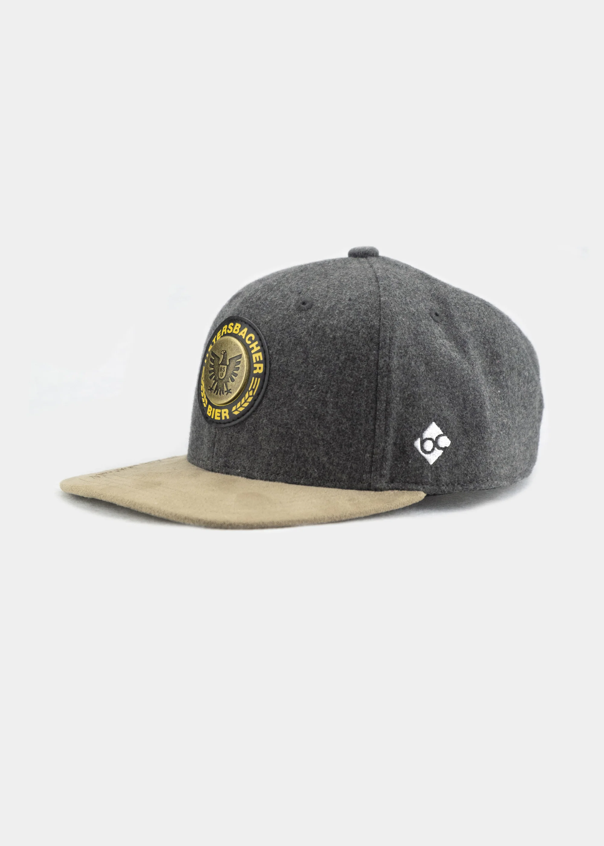 Cap "Ustersbach" - grau (Snapback)