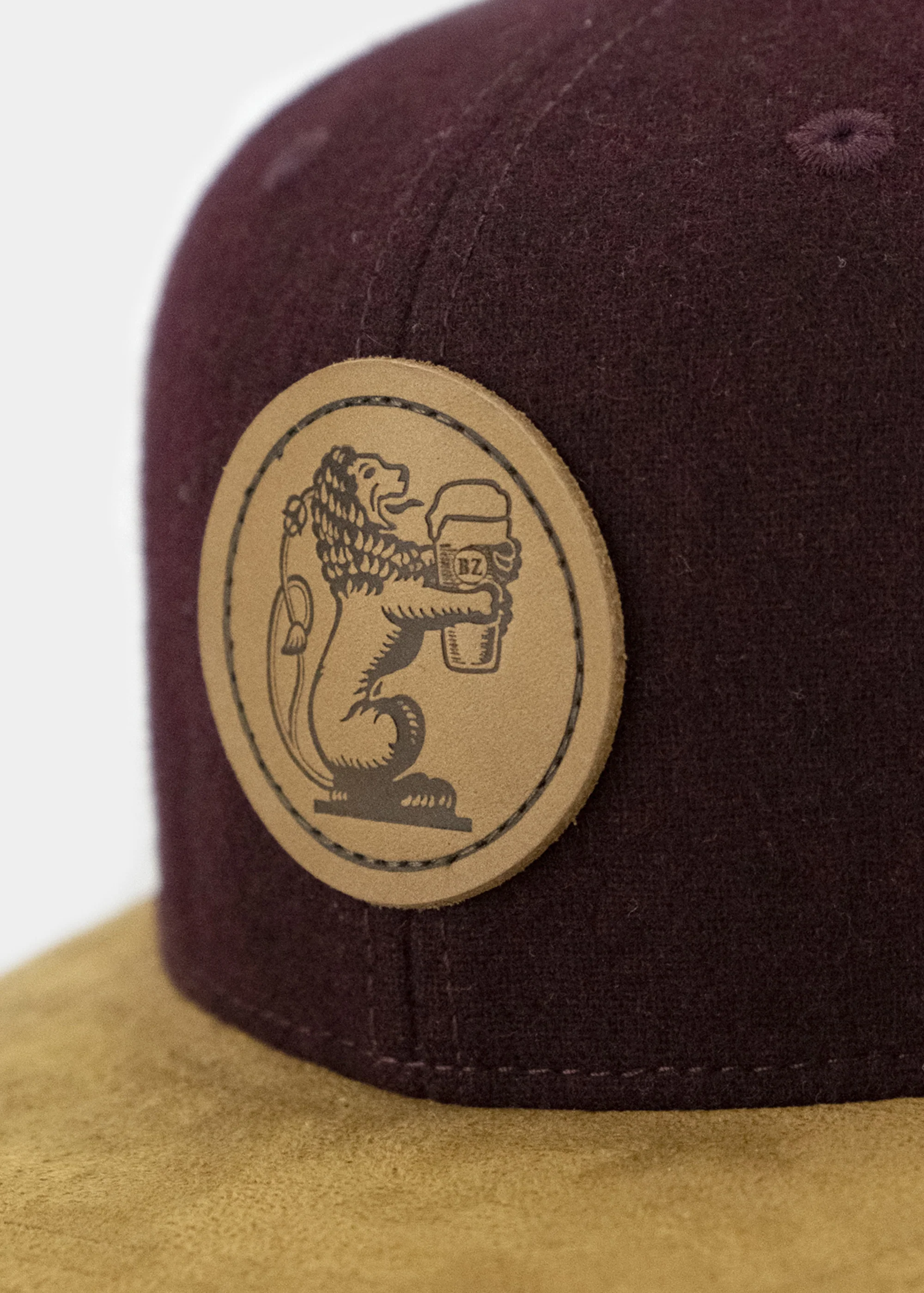 Cap "Zirndorfer" - dunkelrot (Snapback) - Image 2