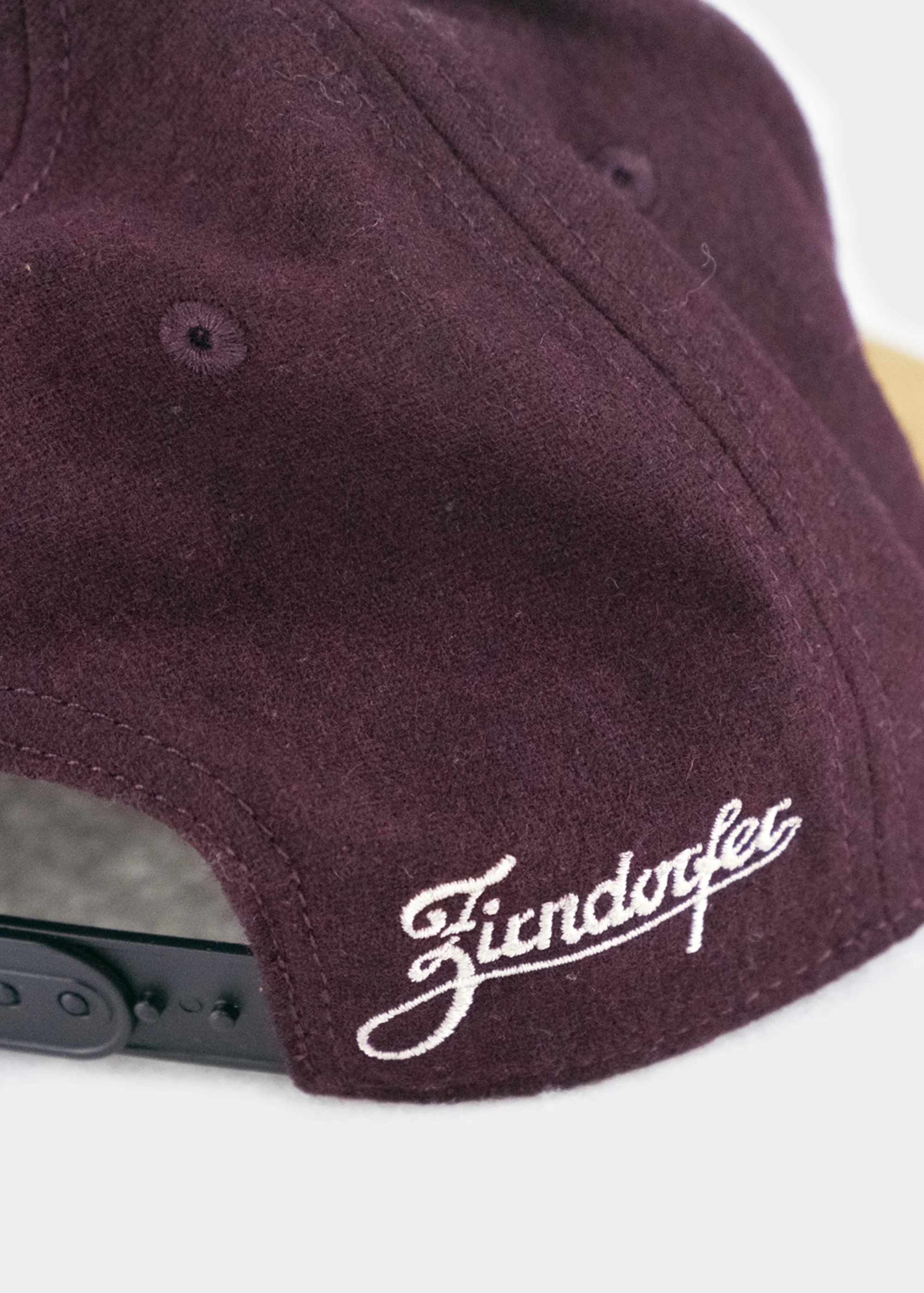 Cap "Zirndorfer" - dunkelrot (Snapback) - Image 4