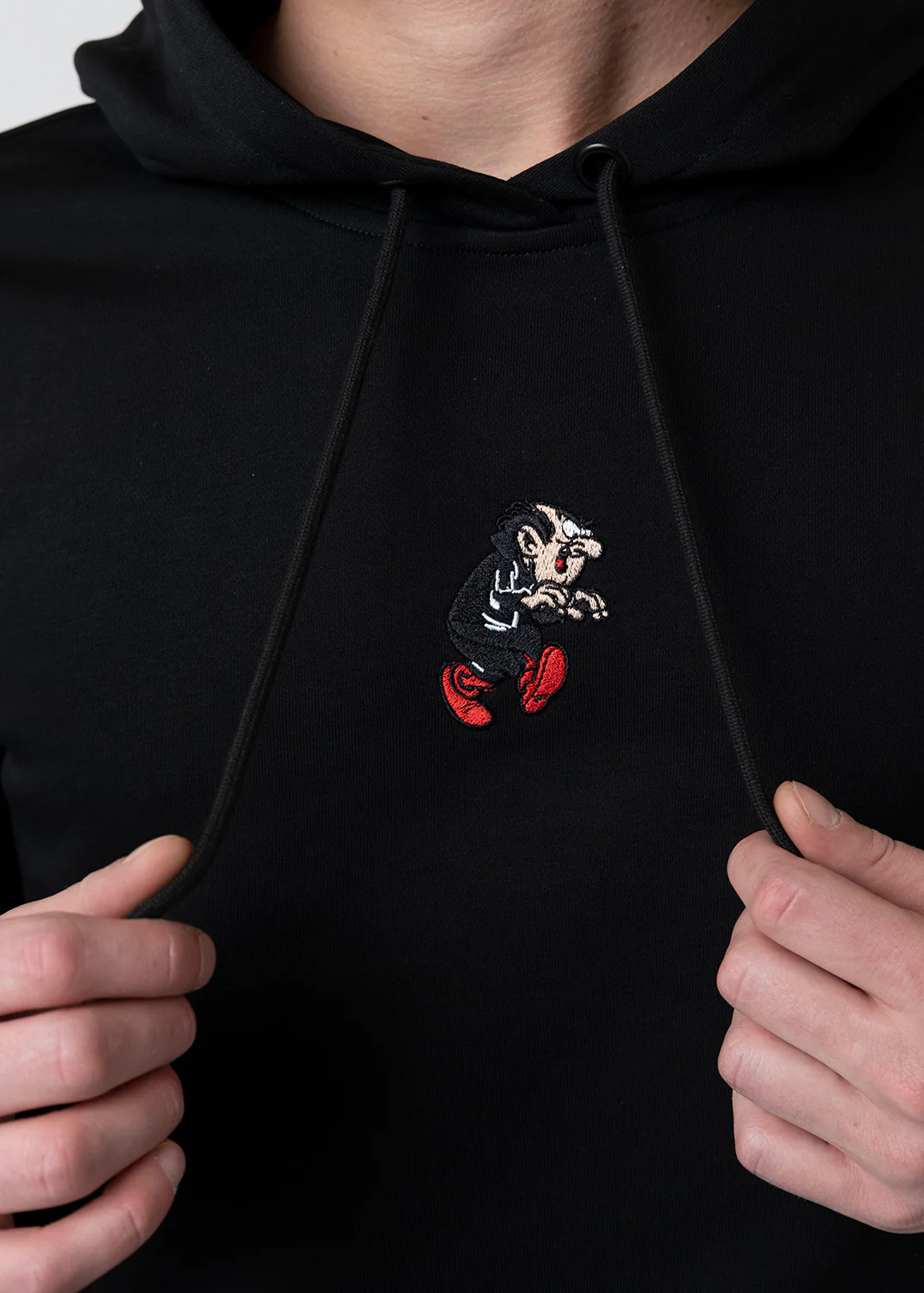 Hoodie "Gargarmel" - schwarz - Image 4