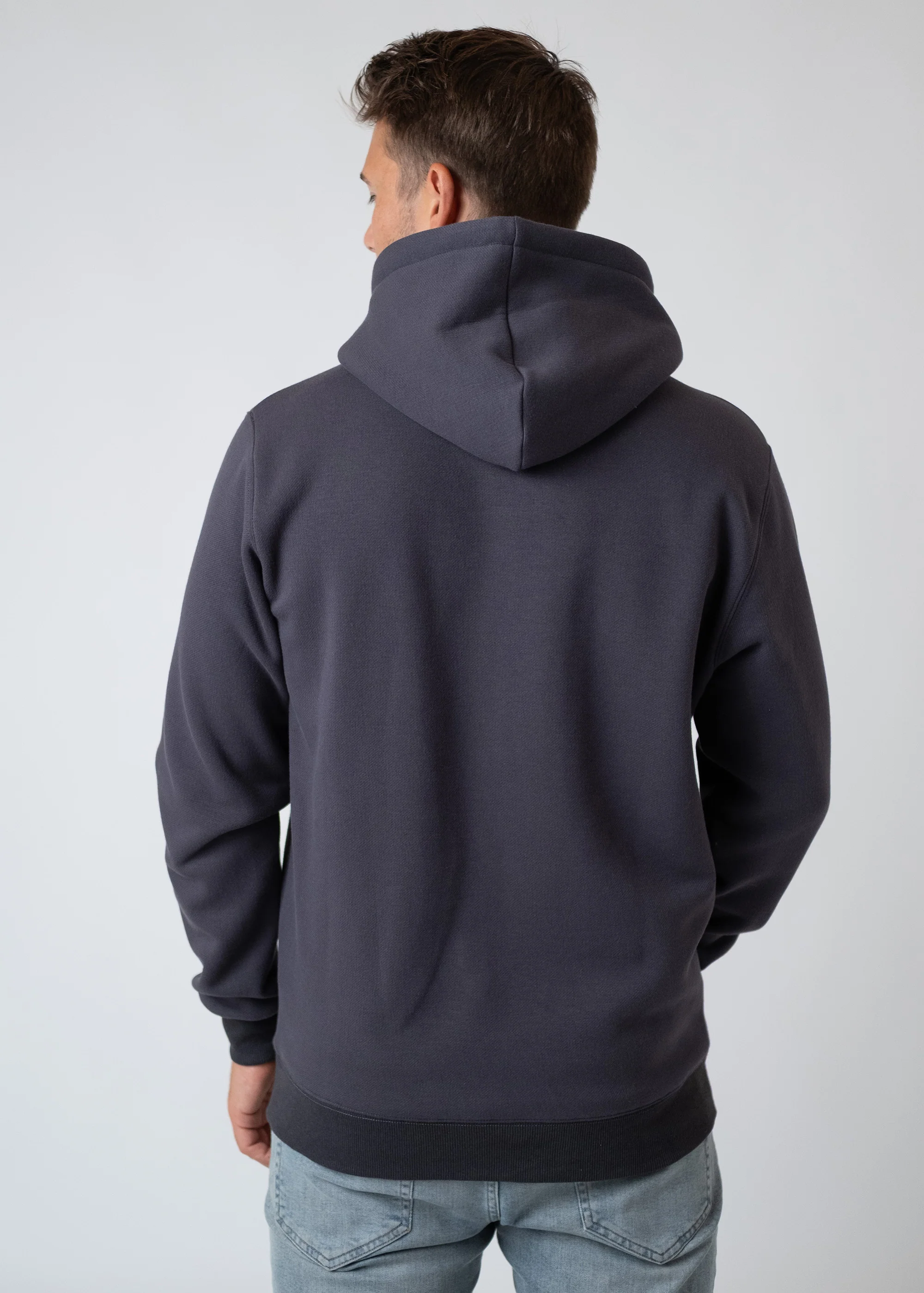Hoodie "Muffi, Zefix" - dunkelgrau - Image 4