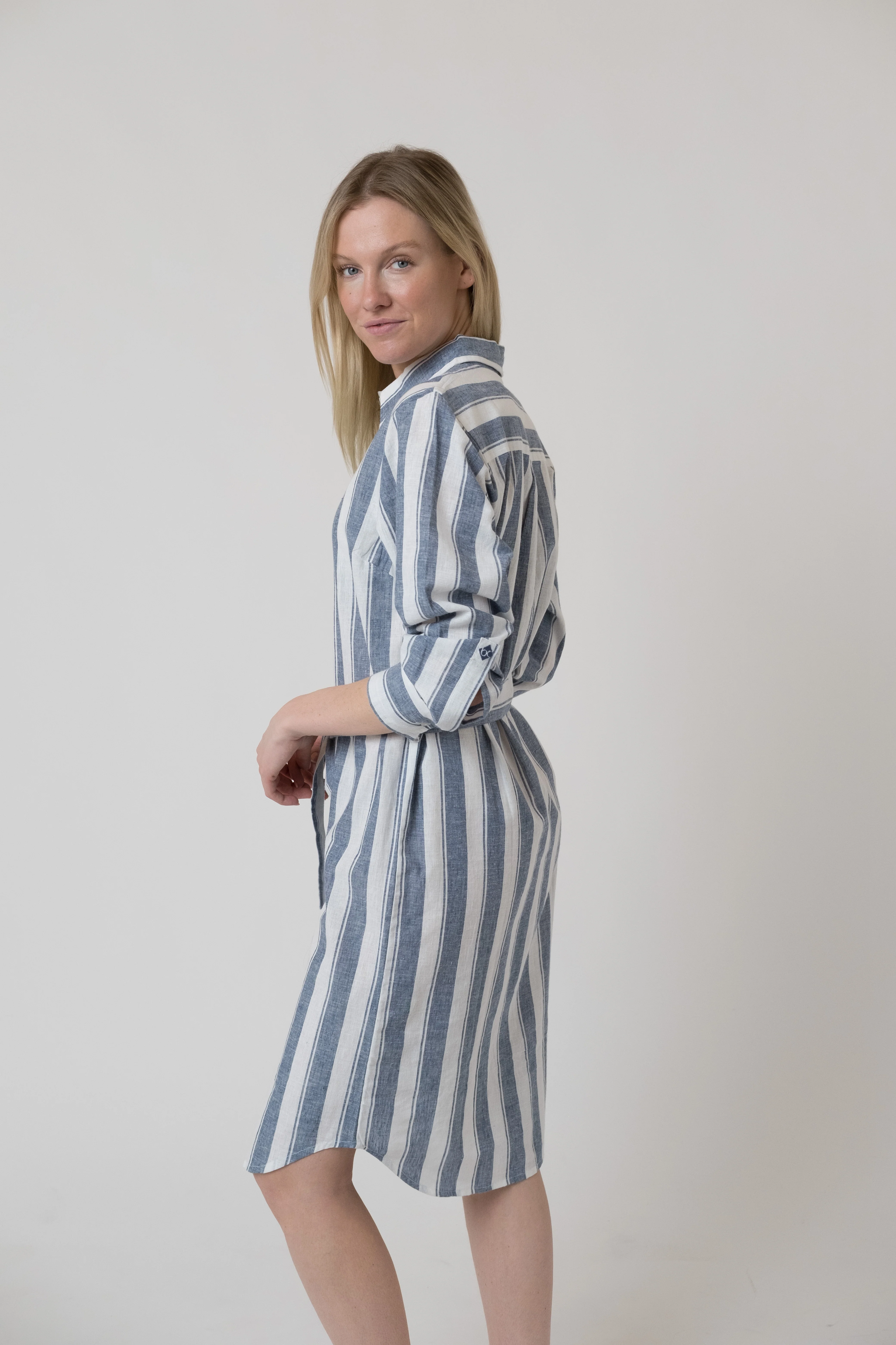 Kleidl "Dolce Vita" - blau/weiß - Image 4