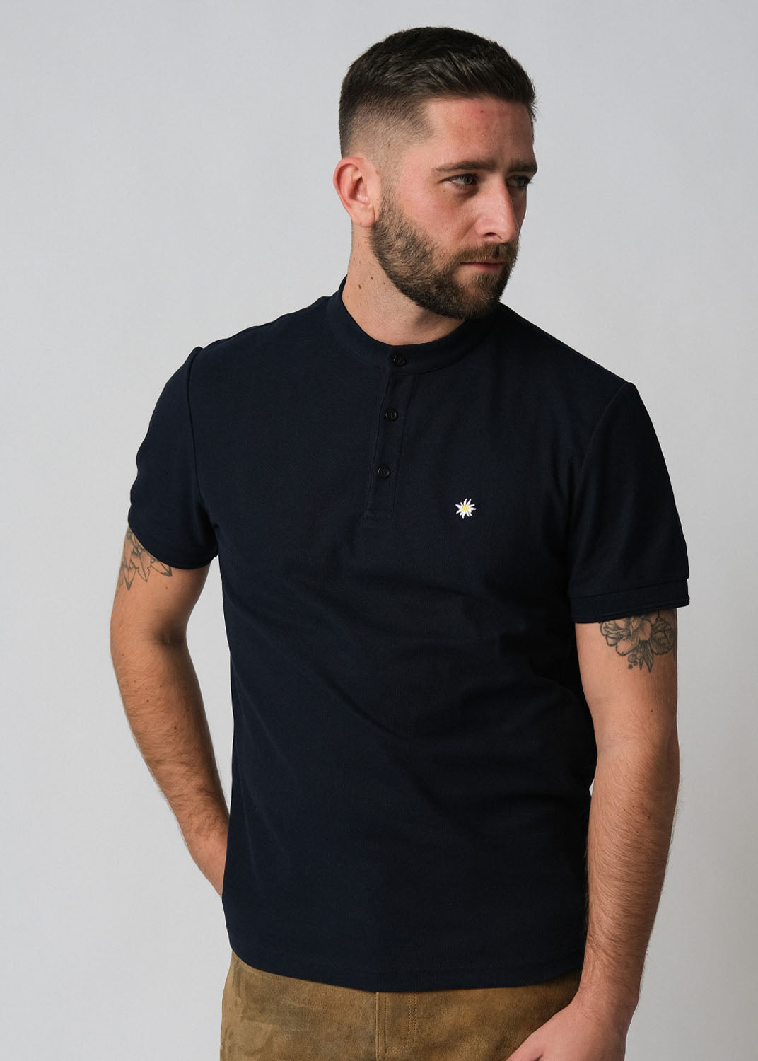 Poloshirt "Edelweiß Feinstrick" - Image 4