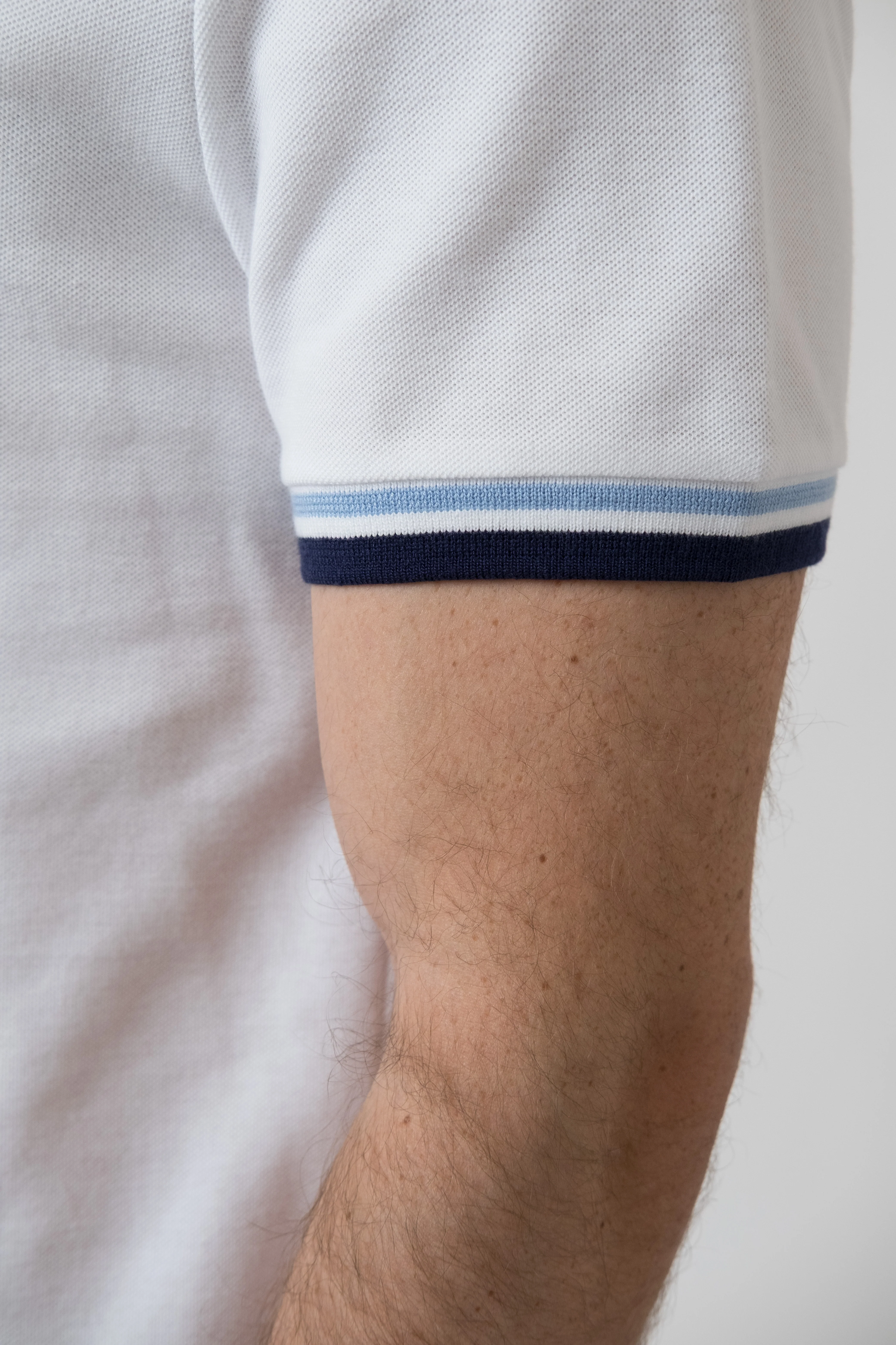Poloshirt "Edelweiß" - weiß - Image 4