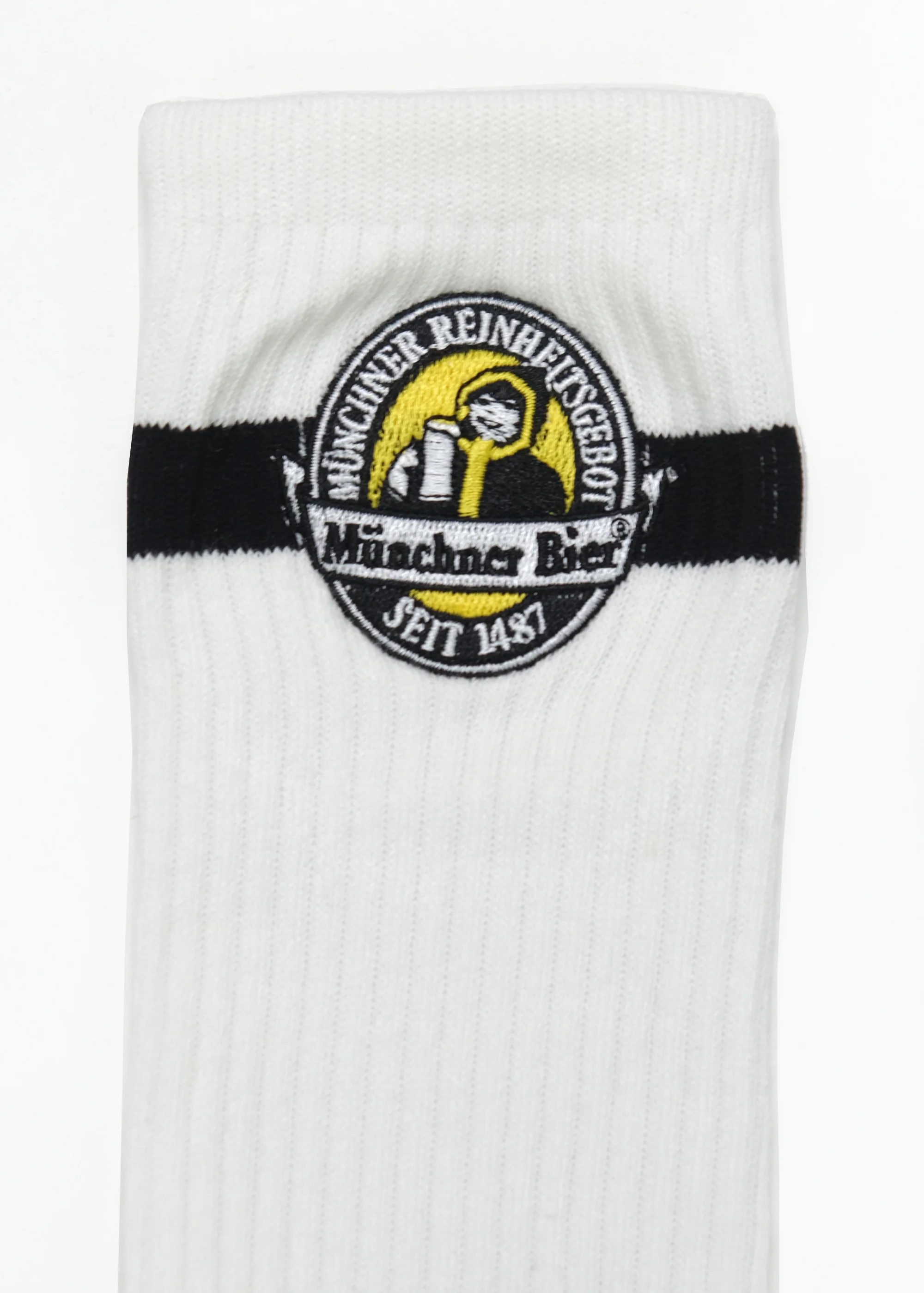 Sportsocken "Münchner Bier" - weiß - Image 2