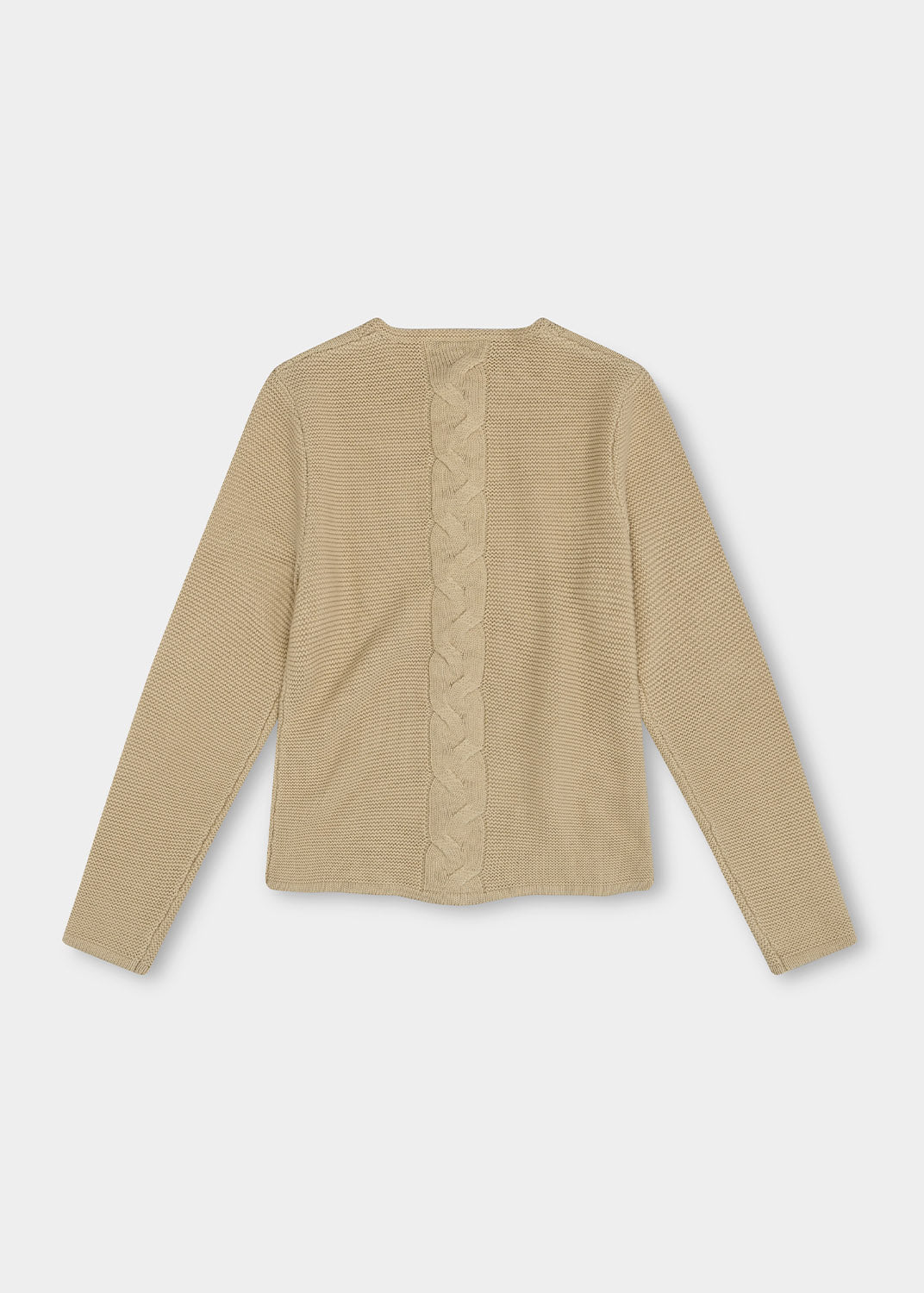 Strickjacke "Martha" - hellbraun - Image 6
