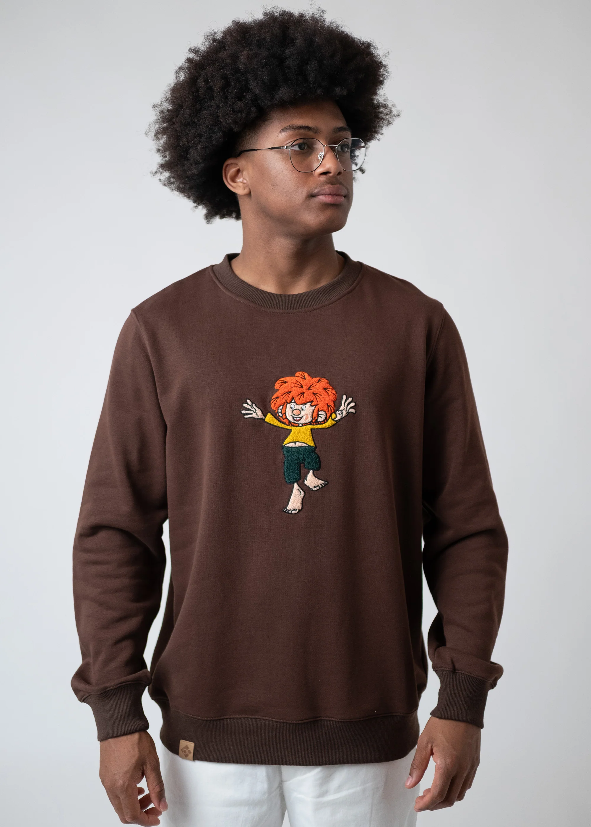 Sweater "Pumuckl" - dunkelbraun - Image 2