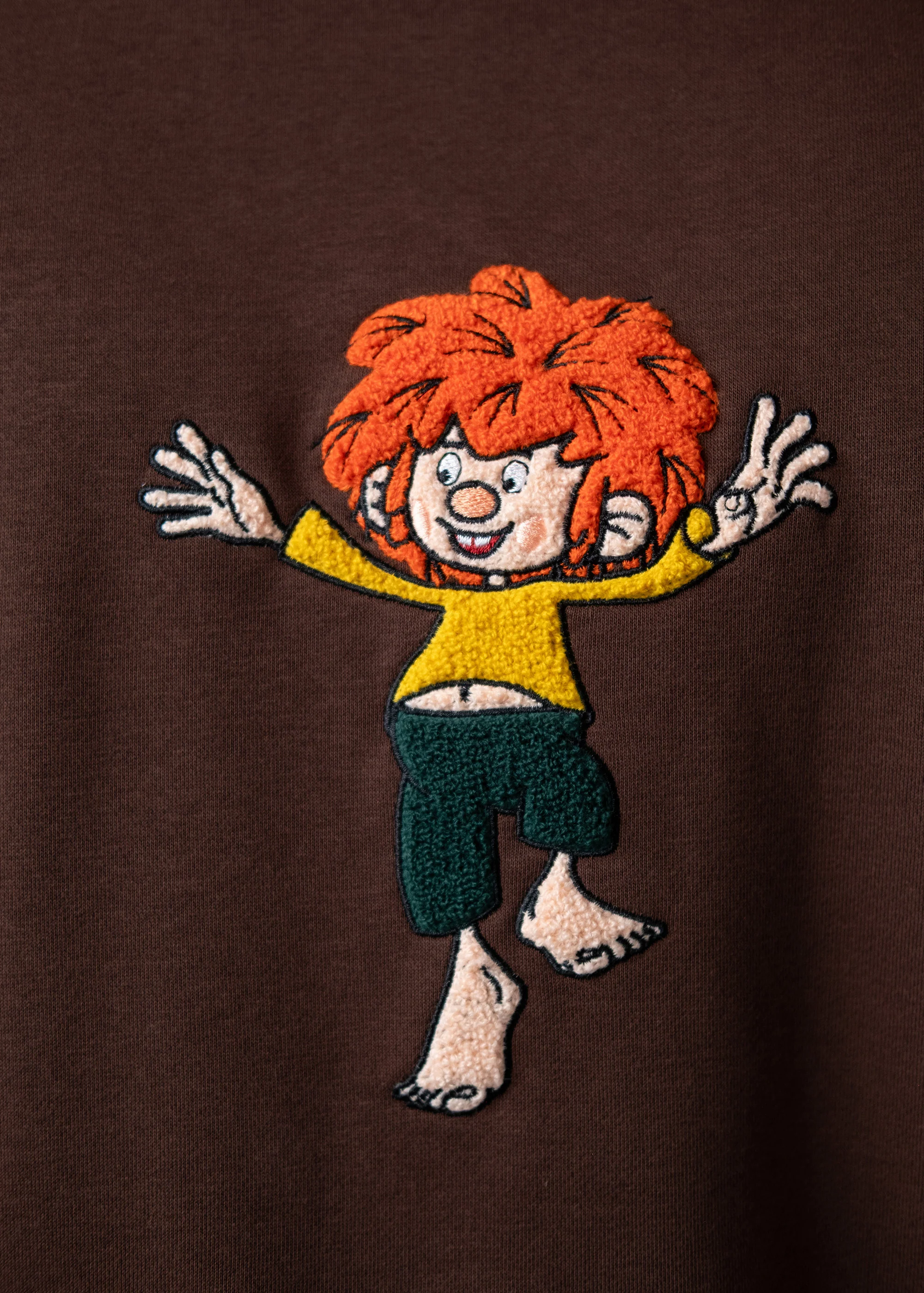 Sweater "Pumuckl" - dunkelbraun - Image 3