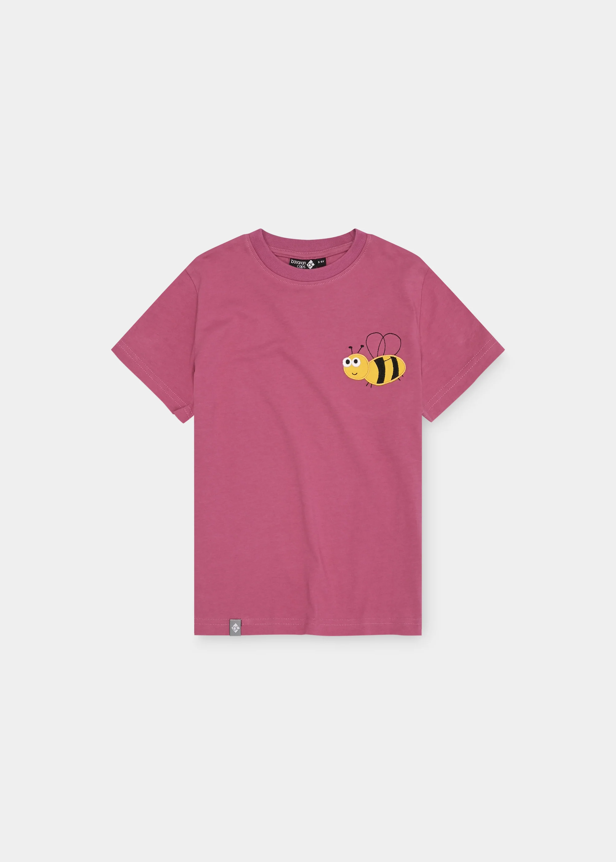 T-Shirt "Biene" - beere (Kinder)