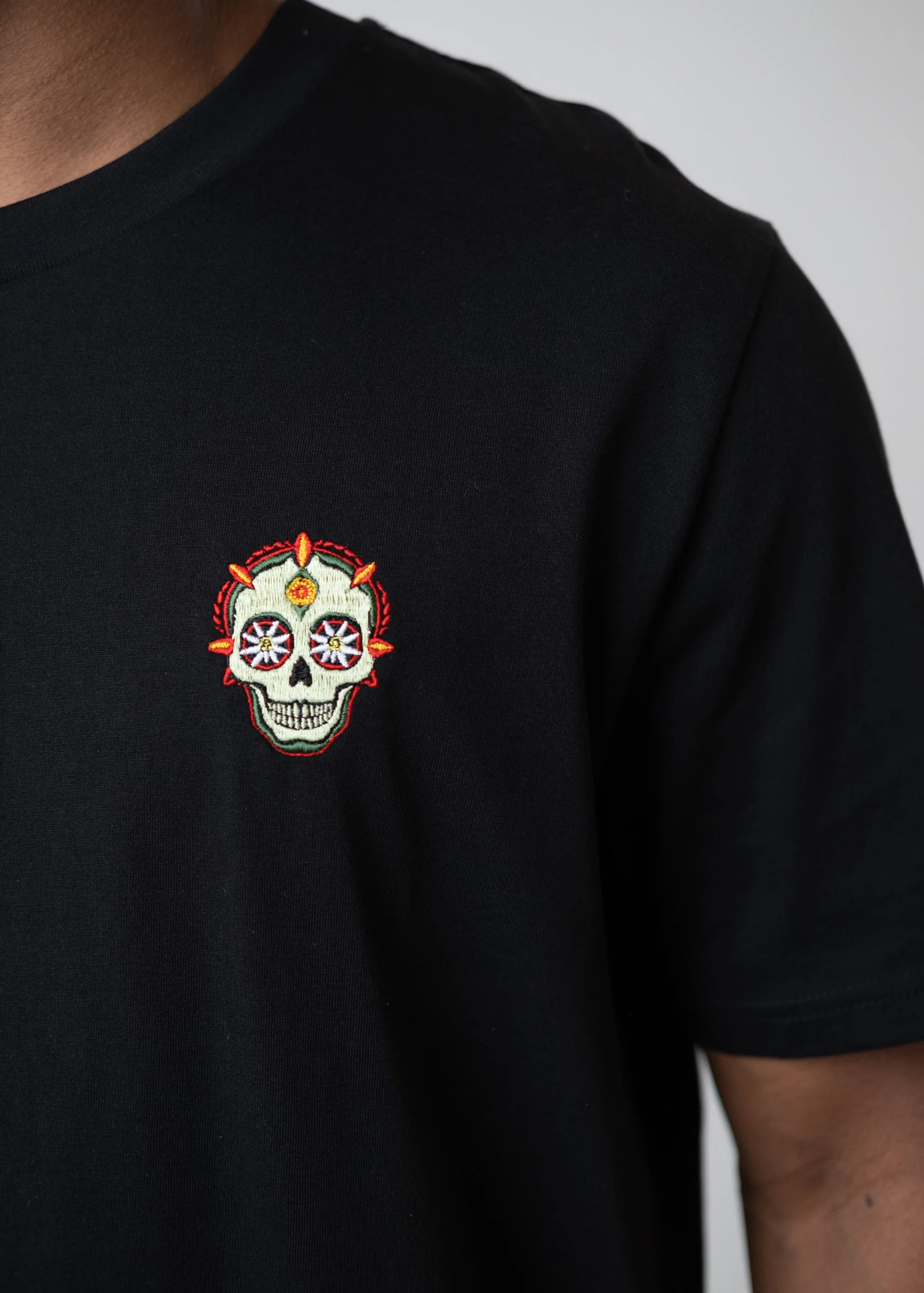 T-Shirt "Dia de muertos" - schwarz - Image 4