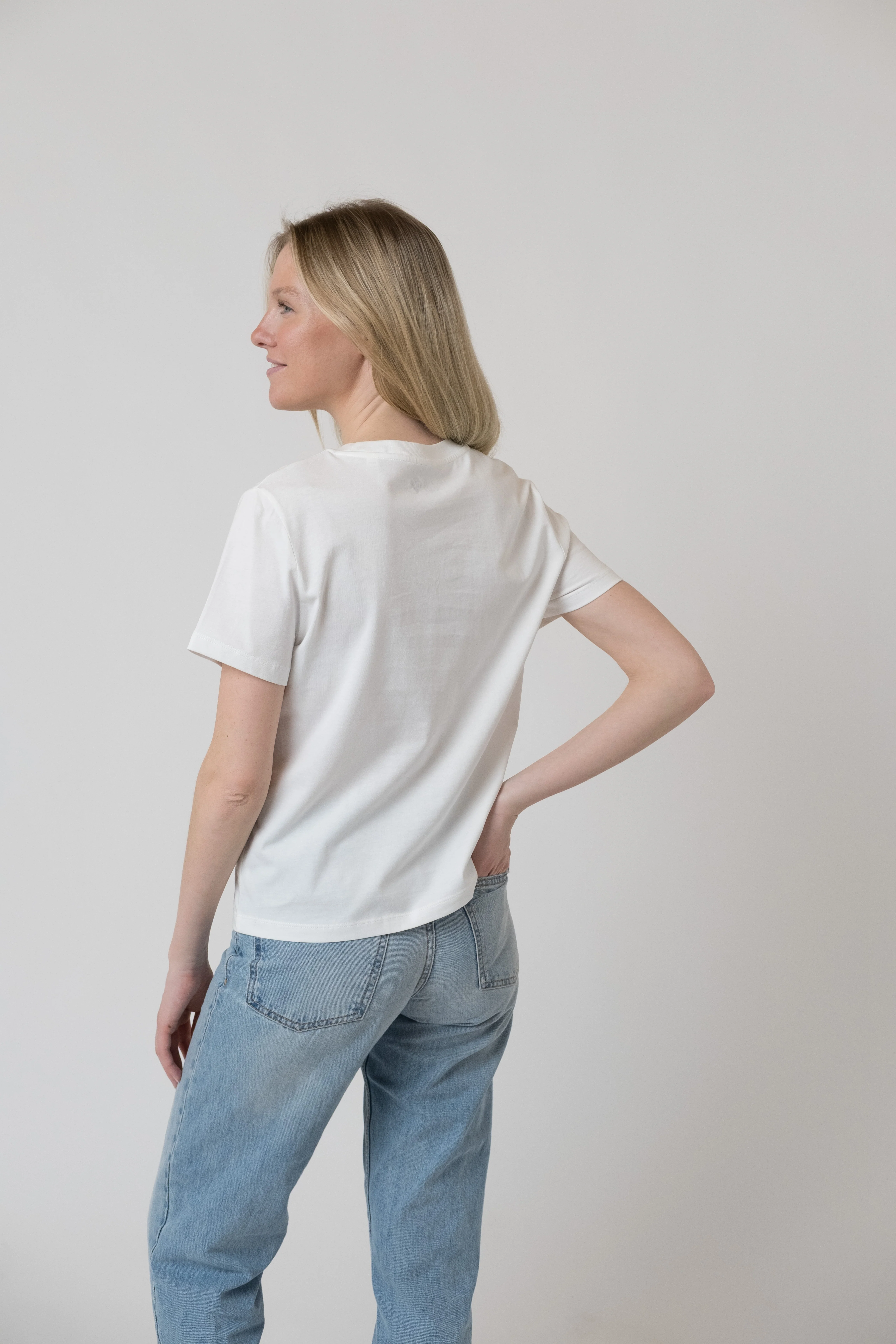 T-Shirt "Dolce Vita: Almabtrieb" - weiß - Image 4