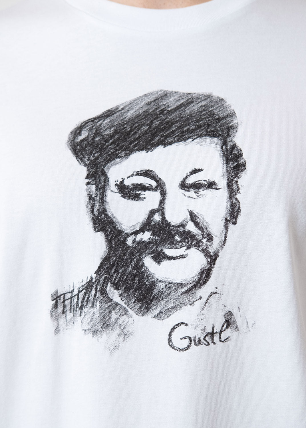 T-Shirt "Gustl" - weiß - Image 2