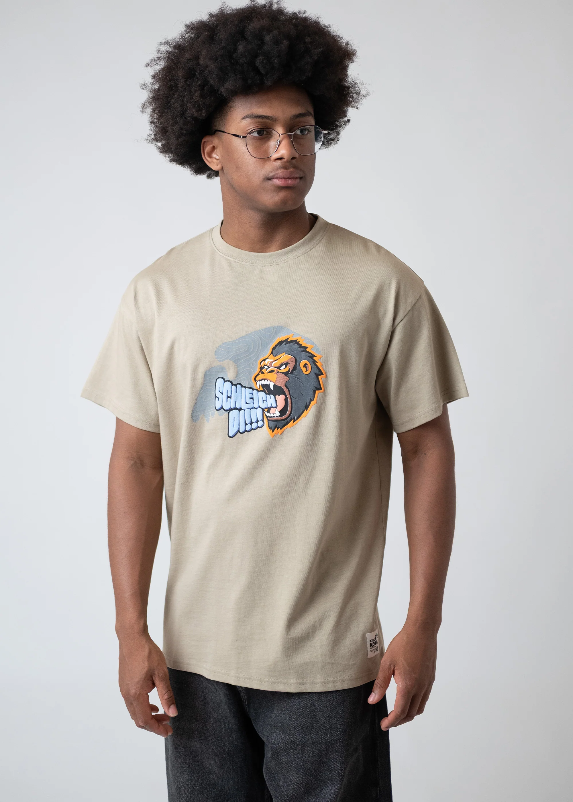 T-Shirt "King Kong" - beige - Image 2