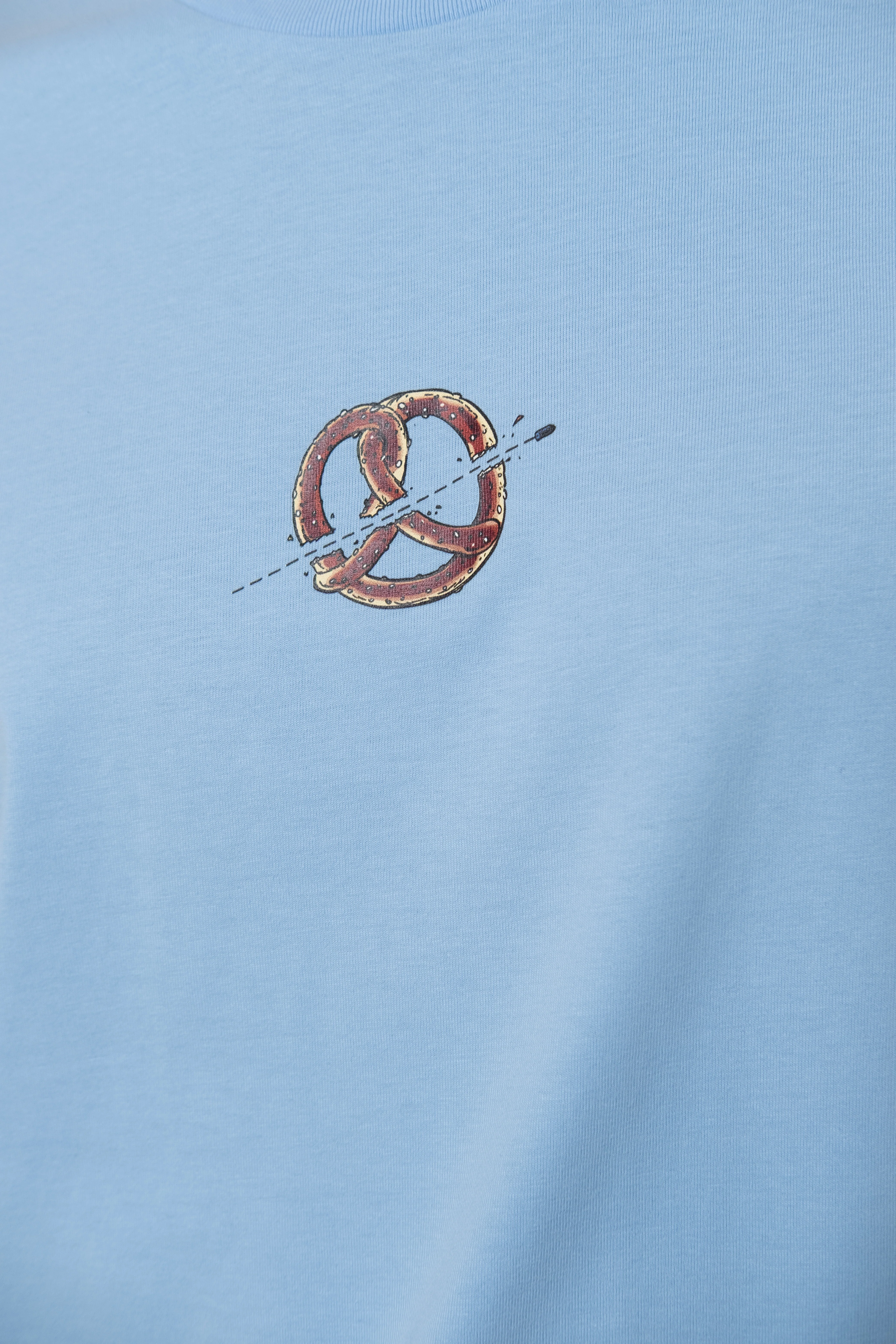 T-Shirt "Lucky Luke: Bierfässer" - hellblau - Image 4