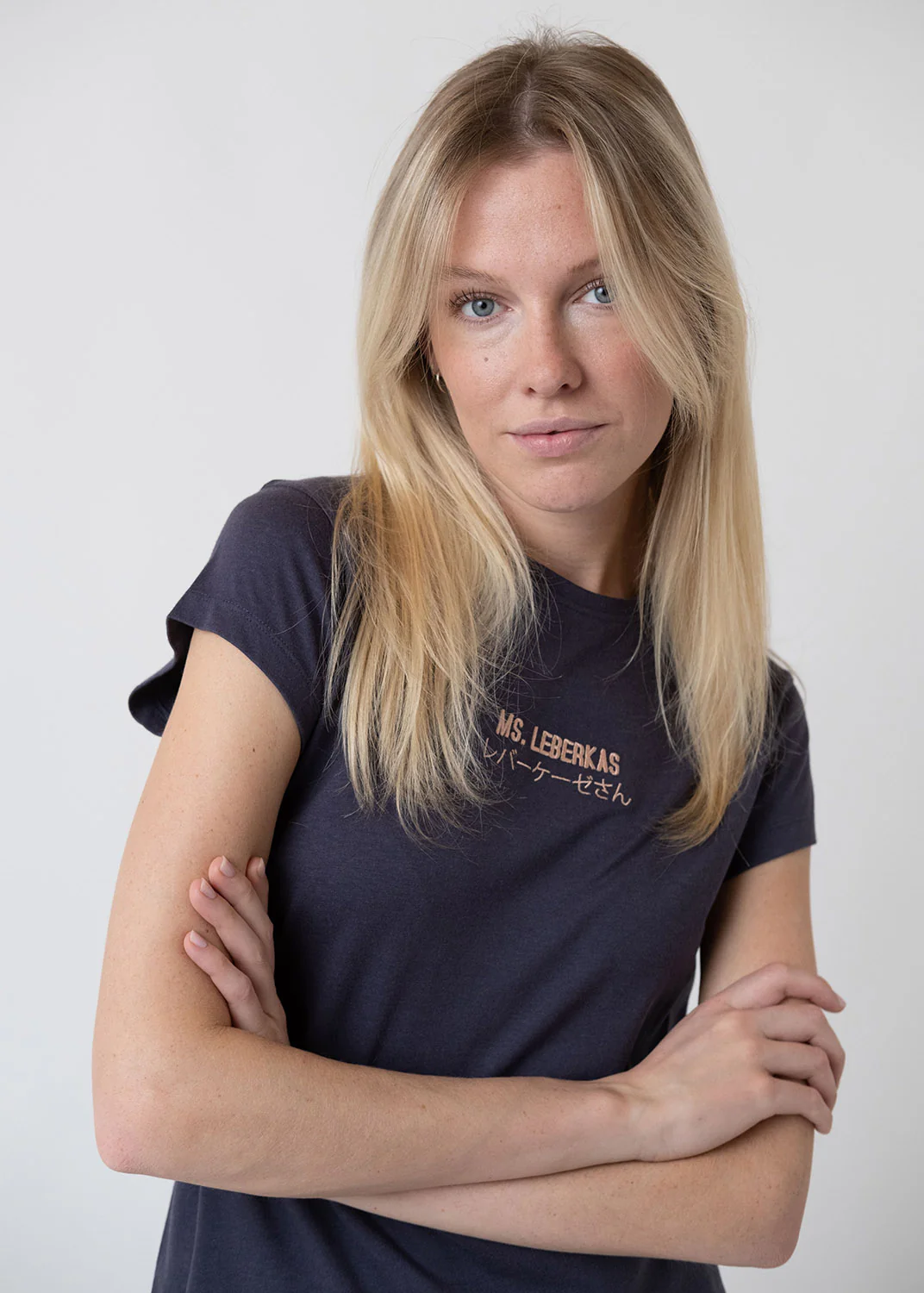 T-Shirt "Ms. Leberkas" - anthrazit - Image 3