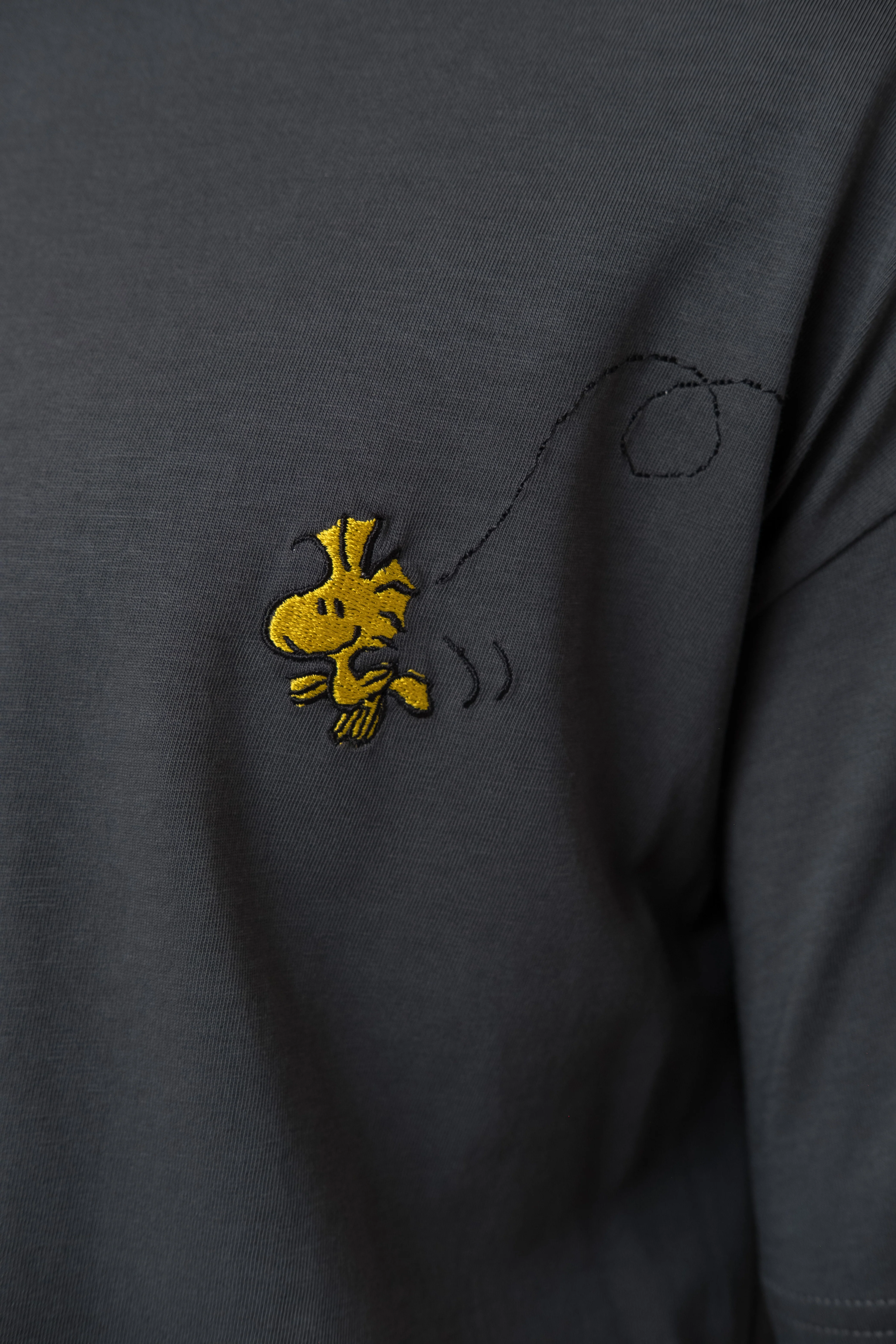 T-Shirt "Peanuts: Ned mid mir" - dunkelgrau - Image 3