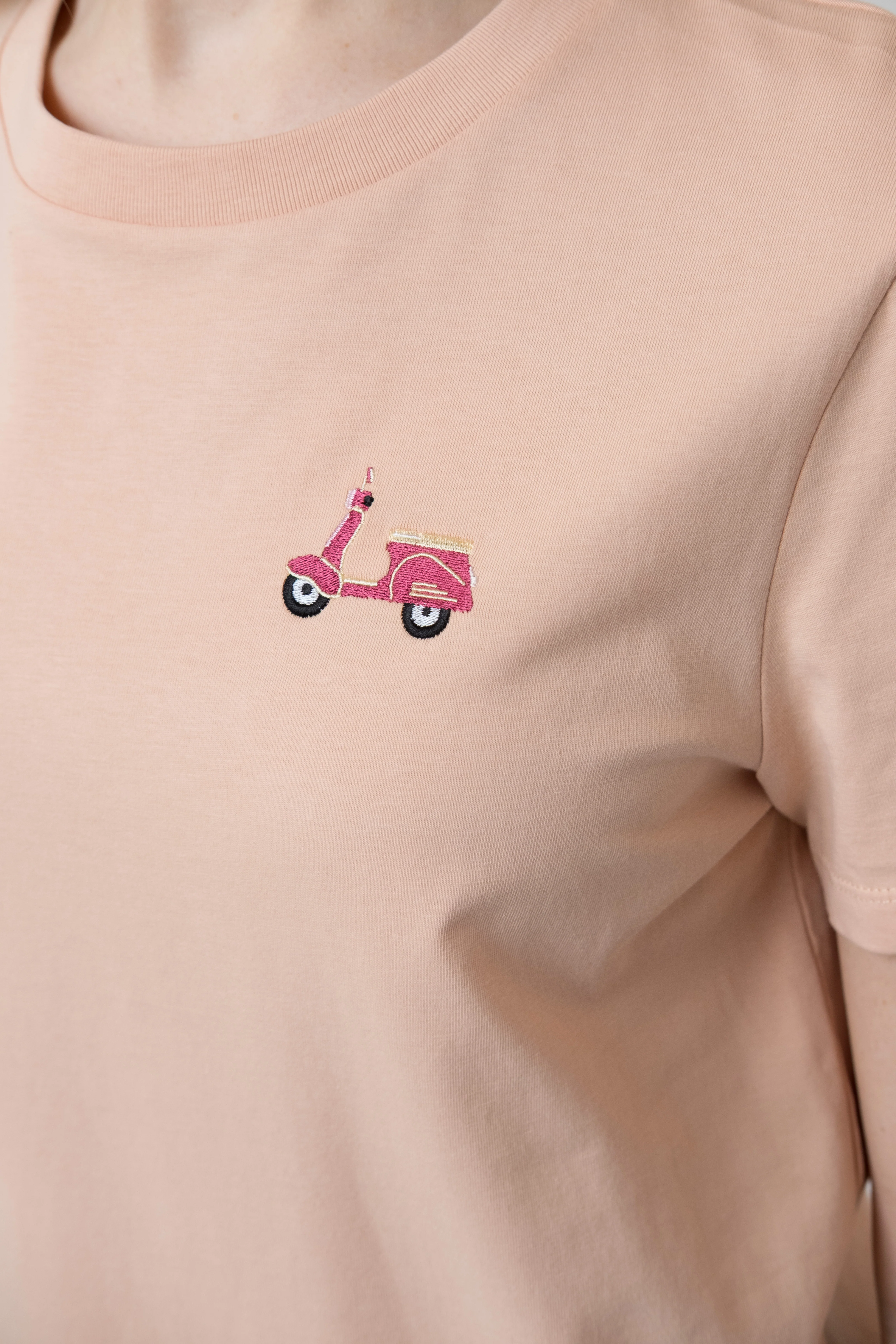 T-Shirt "Roller" - pfirsich - Image 3